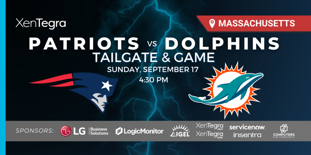 XenTegra Patriots vs Dolphins Tailgate & Game - XenTegra